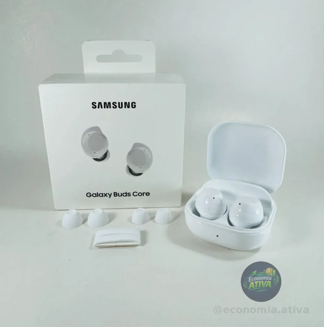 Samsung Galaxy Buds Core, Fone De Ouvido, Sem Fio, Cancelamento De Ruído