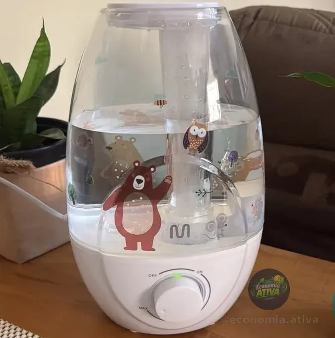 Umidificador De Ar Clear Tank 2,1L Bivolt Multi Saúde Branca bivolt