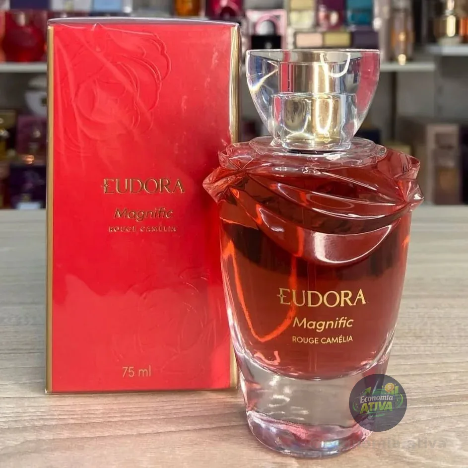 Eudora Magnific Rouge Camélia Desodorante Colônia 75ml