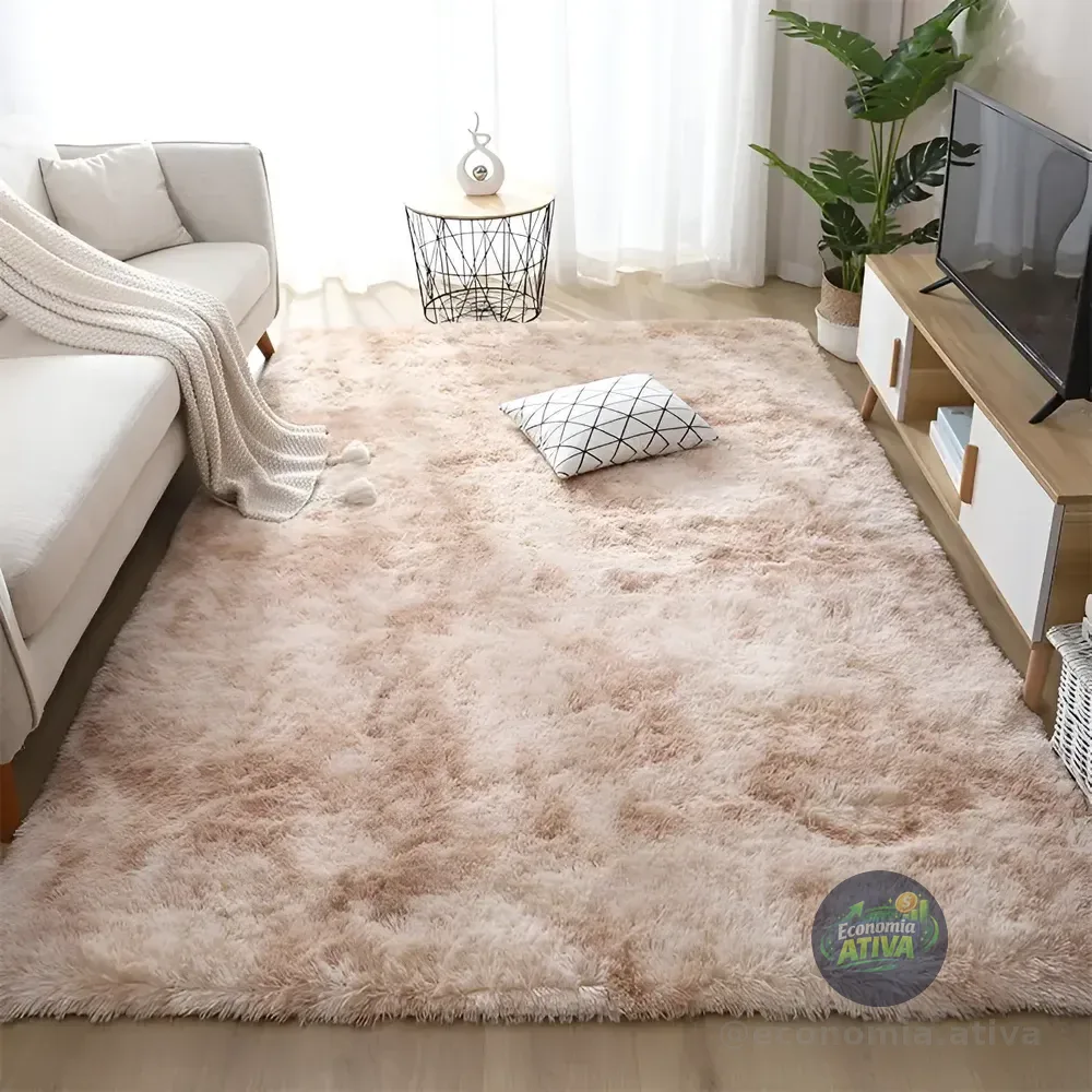Tapete 2,00x1,50 Peludo Felpudo Sala E Quarto