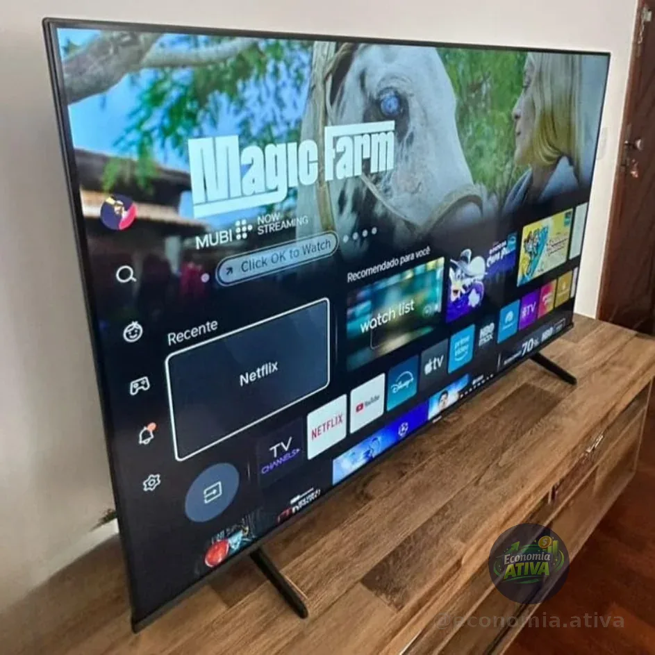 Hisense Smart TV 4K 55 Polegadas 55A6NV