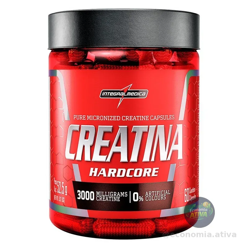 Creatina Reload Hardcore 60 caps - IntegralMédica