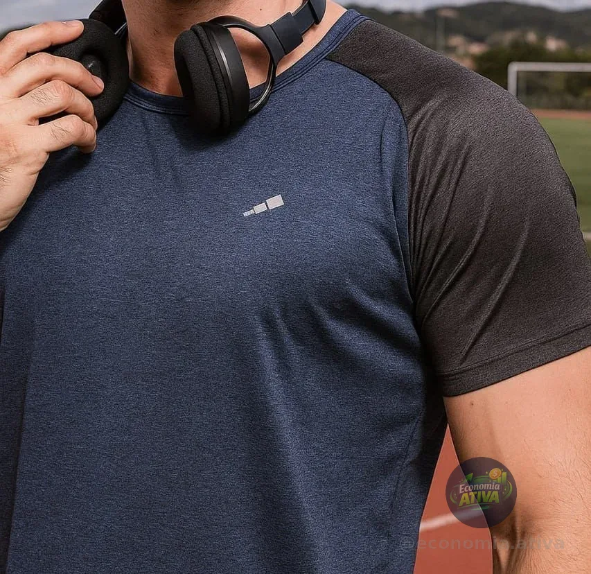 4 Camisetas Masculina Dry Fit Premium Camisa Academia Kit