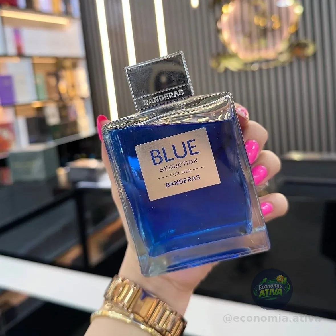 Perfume Masculino Banderas Blue Seduction EDT 200 ml