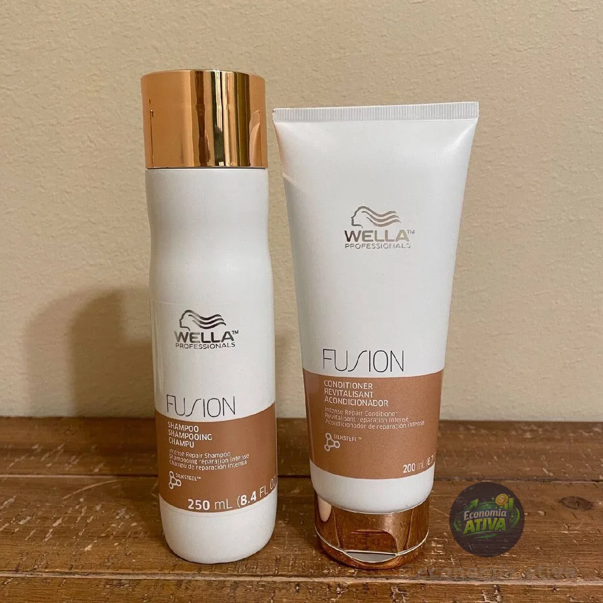 Wella Professionals Fusion Shampoo 250ml + condicionador 200ml