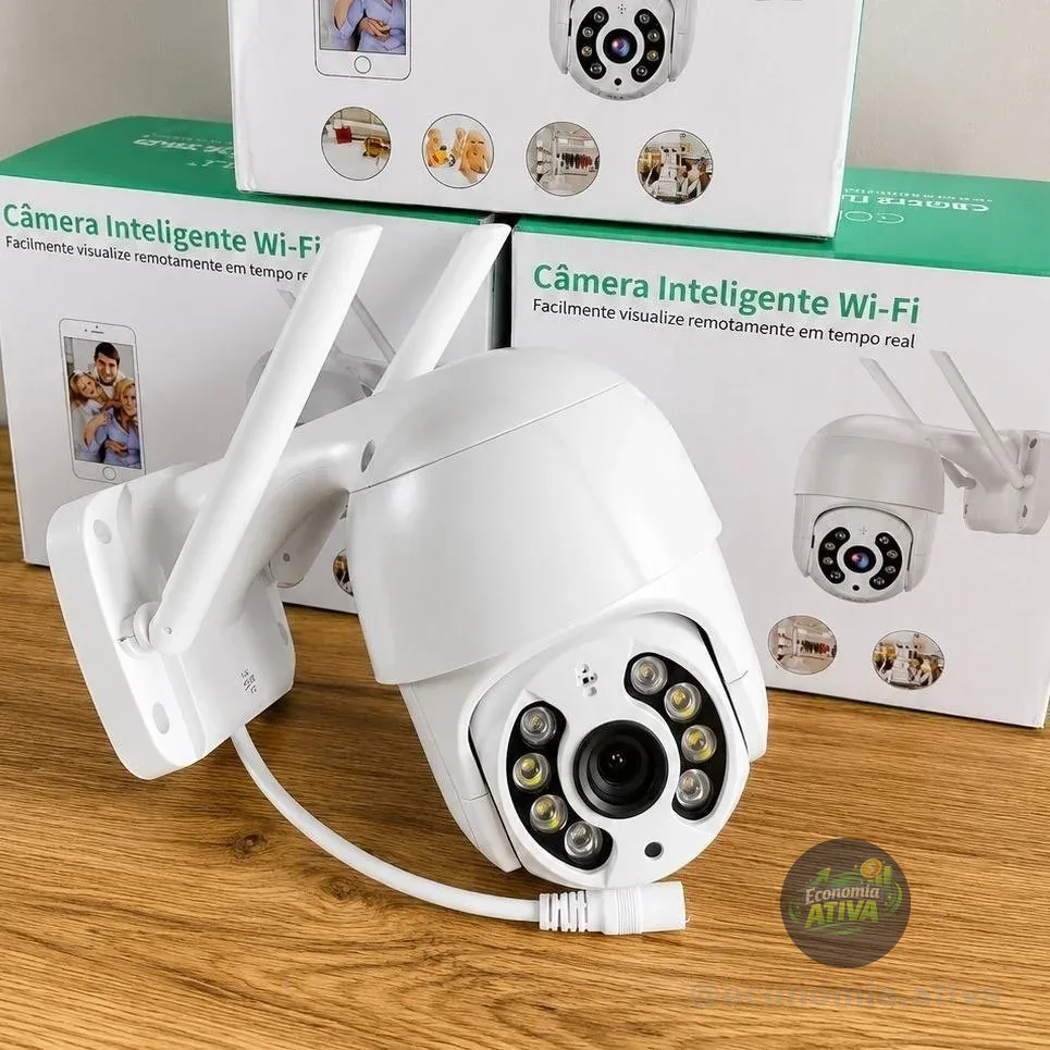 Câmera Ip A8 App Yoosee Infravermelho Prova D'água Externa Wifi Hd 3