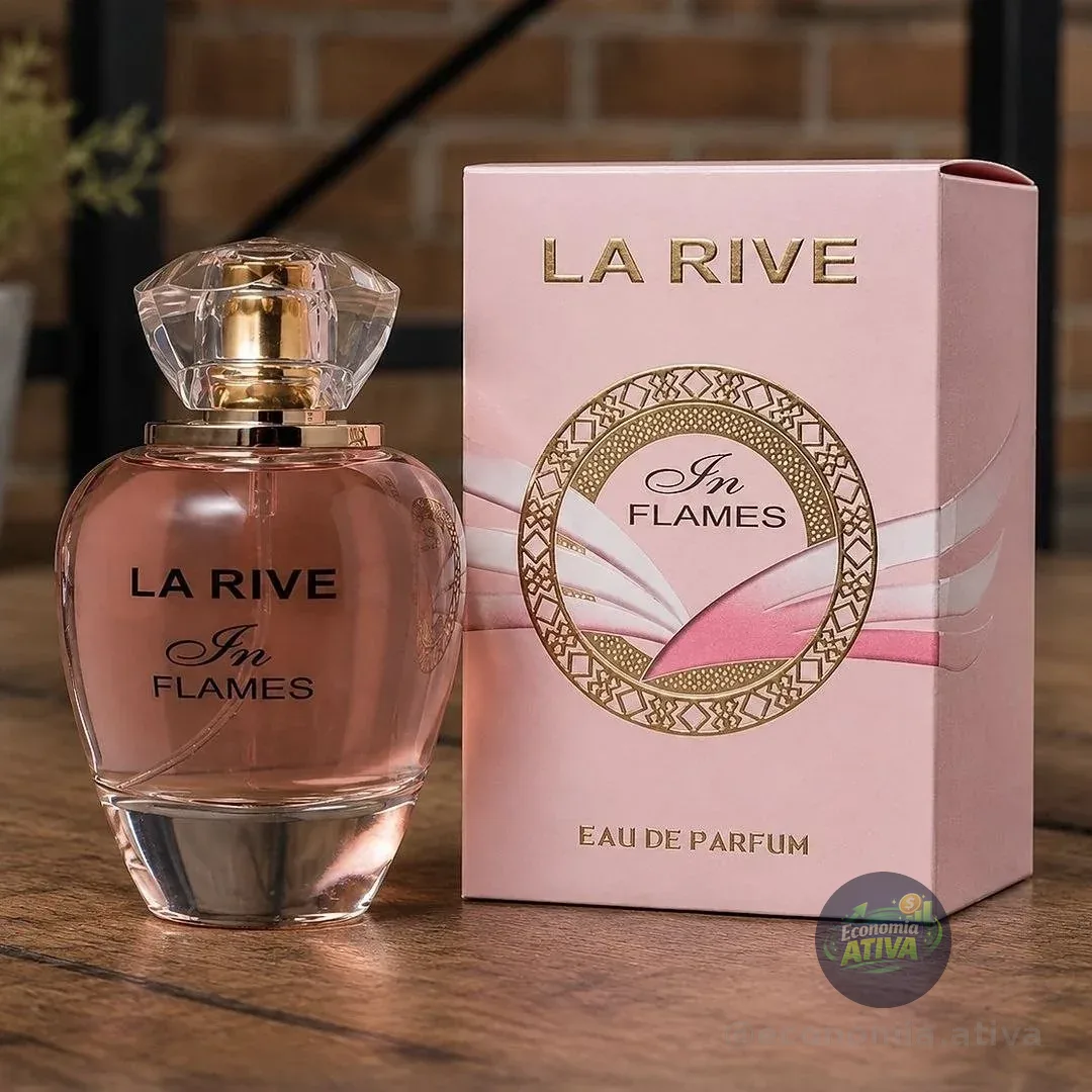 Perfume Feminino In Flames Eau De Parfum 90ml La Rive