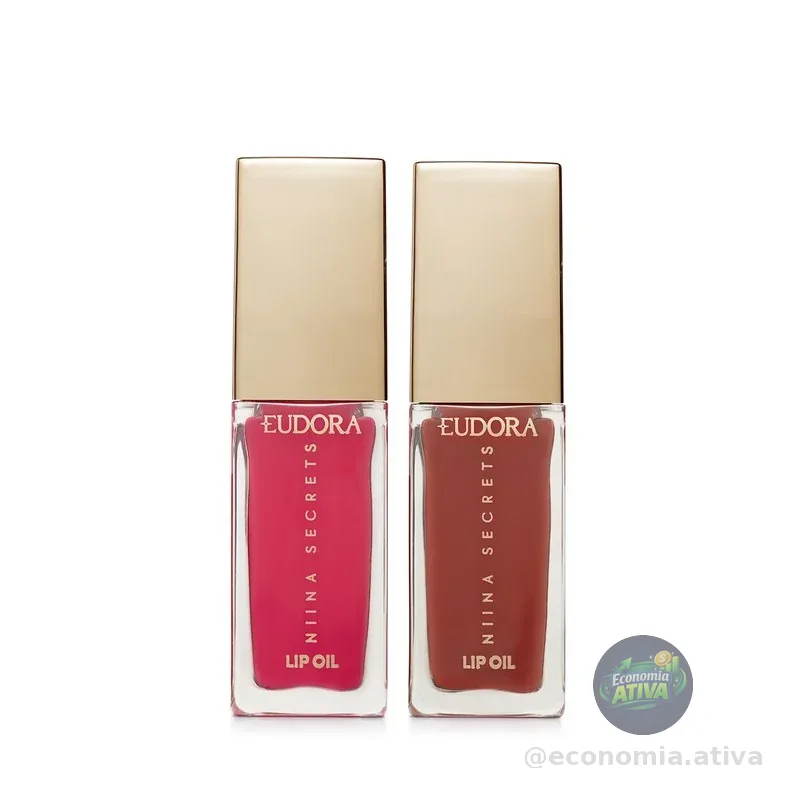 Combo Niina Secrets Lip Oil: Rosa Sublime 7ml + Rosa Magnífica 7ml
