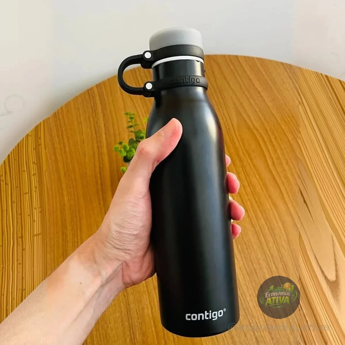 Contigo, Garrafa Térmica Inox Parede Dupla Matterhorn, 591ML