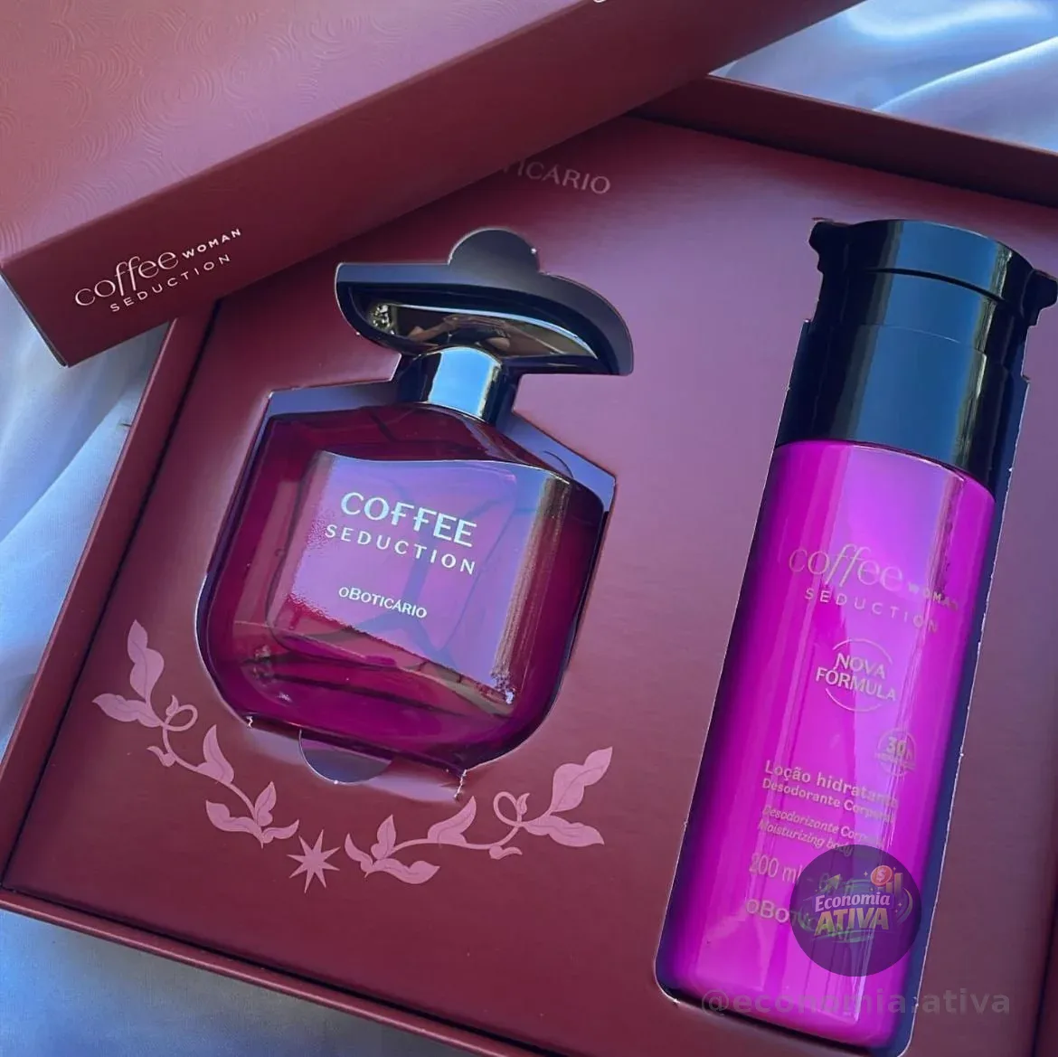 O Boticário Coffee Woman Seduction Kit Presente (2 Itens)