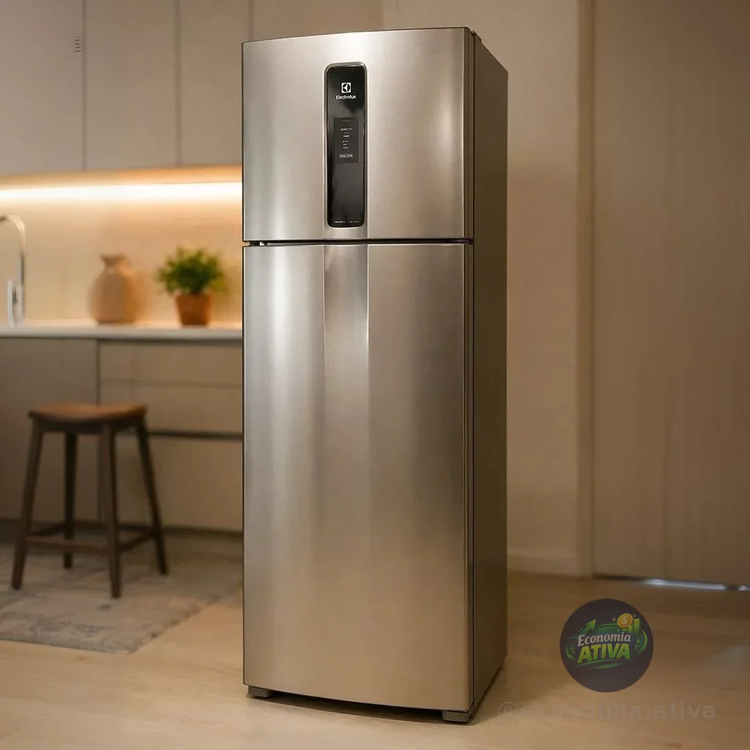 Geladeira Electrolux Frost Free Inverter 480L Efficient com AutoSense SmartBivolt Duplex (IT70S)