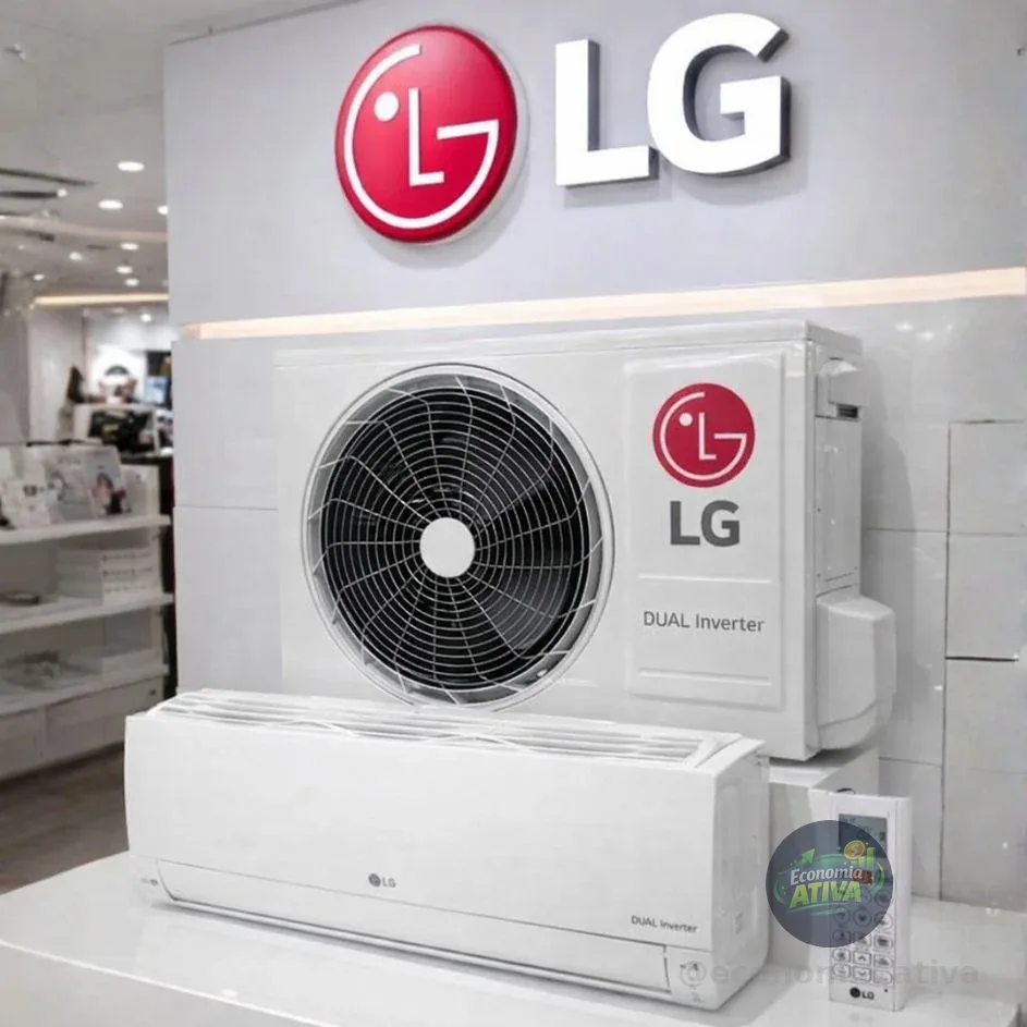 Ar Condicionado Split 12000 Btus Lg Dual Inverter Voice +ia Frio S3nq12ja31l.eb2gam1-220v