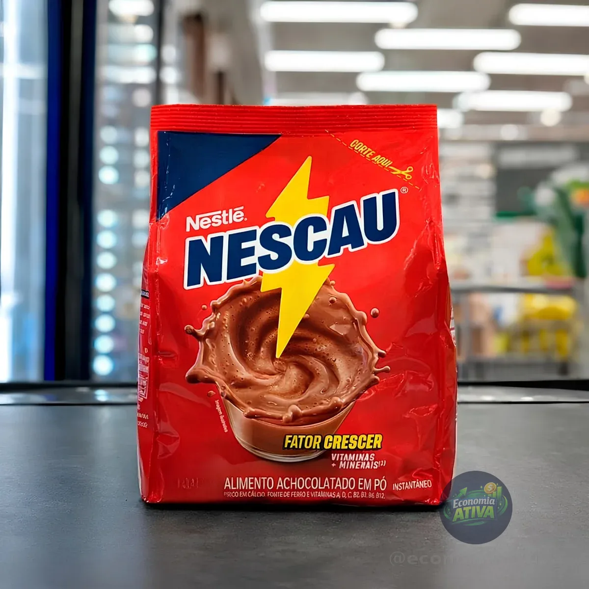 Achocolatado Pó Nescau 990g Sachet