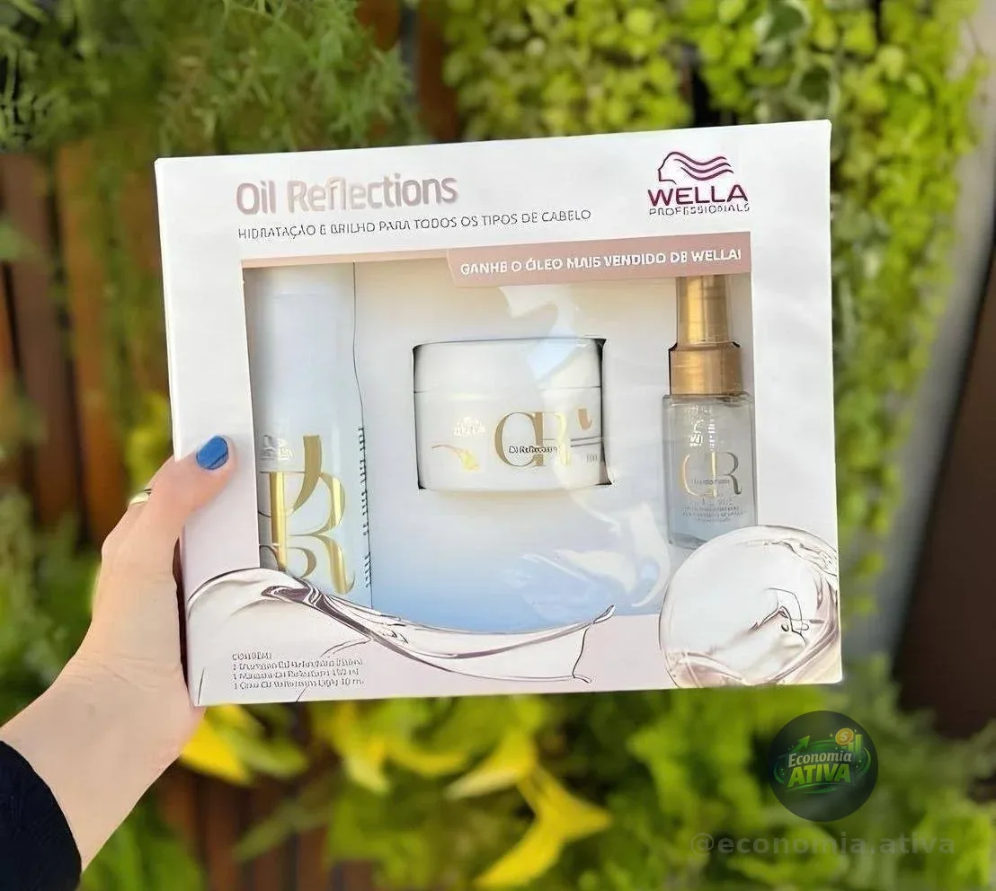 Kit Wella Oil Reflections Sh250+ol30+masc150