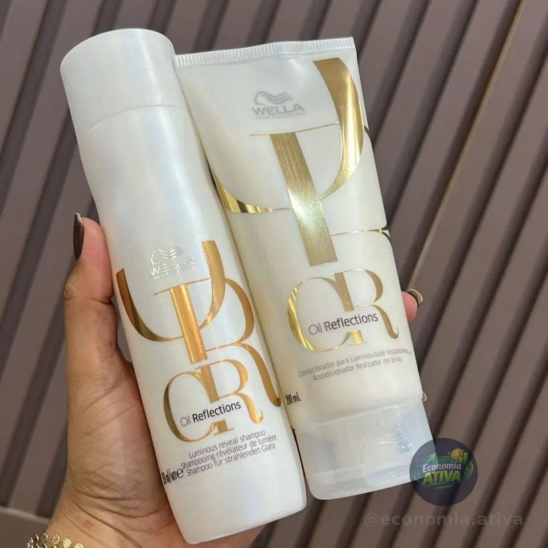 Kit Wella Professionals Oil Reflections Duo (2 Produtos)