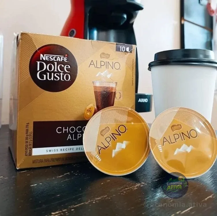 Dolce Gusto Nescafé Café Em Cápsula Dolcegusto Alpino Tradicional 10 Unidades 178G