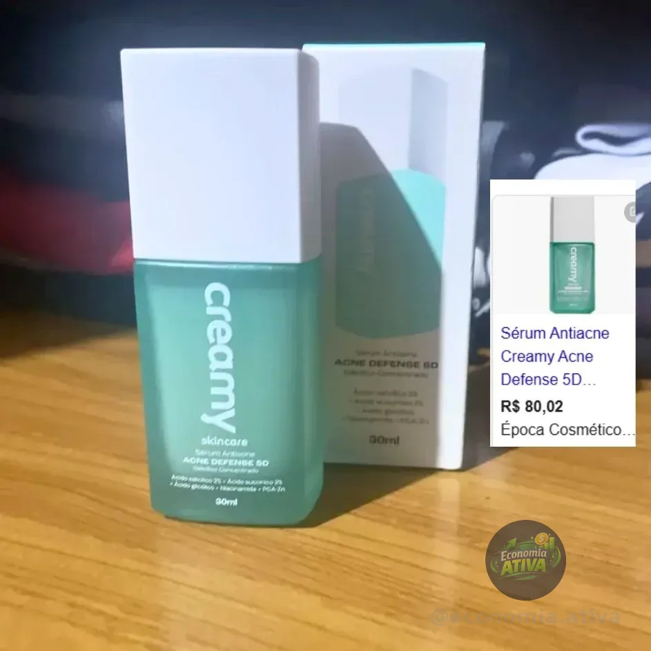 Creamy Skincare Sérum Antiacne Acne Defense 5d 30ml