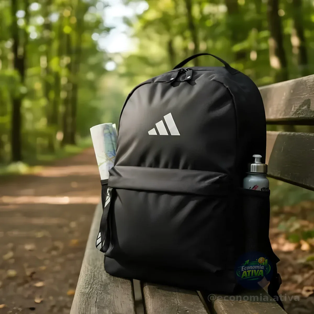 Mochila Esportiva Classic 3 Bar adidas