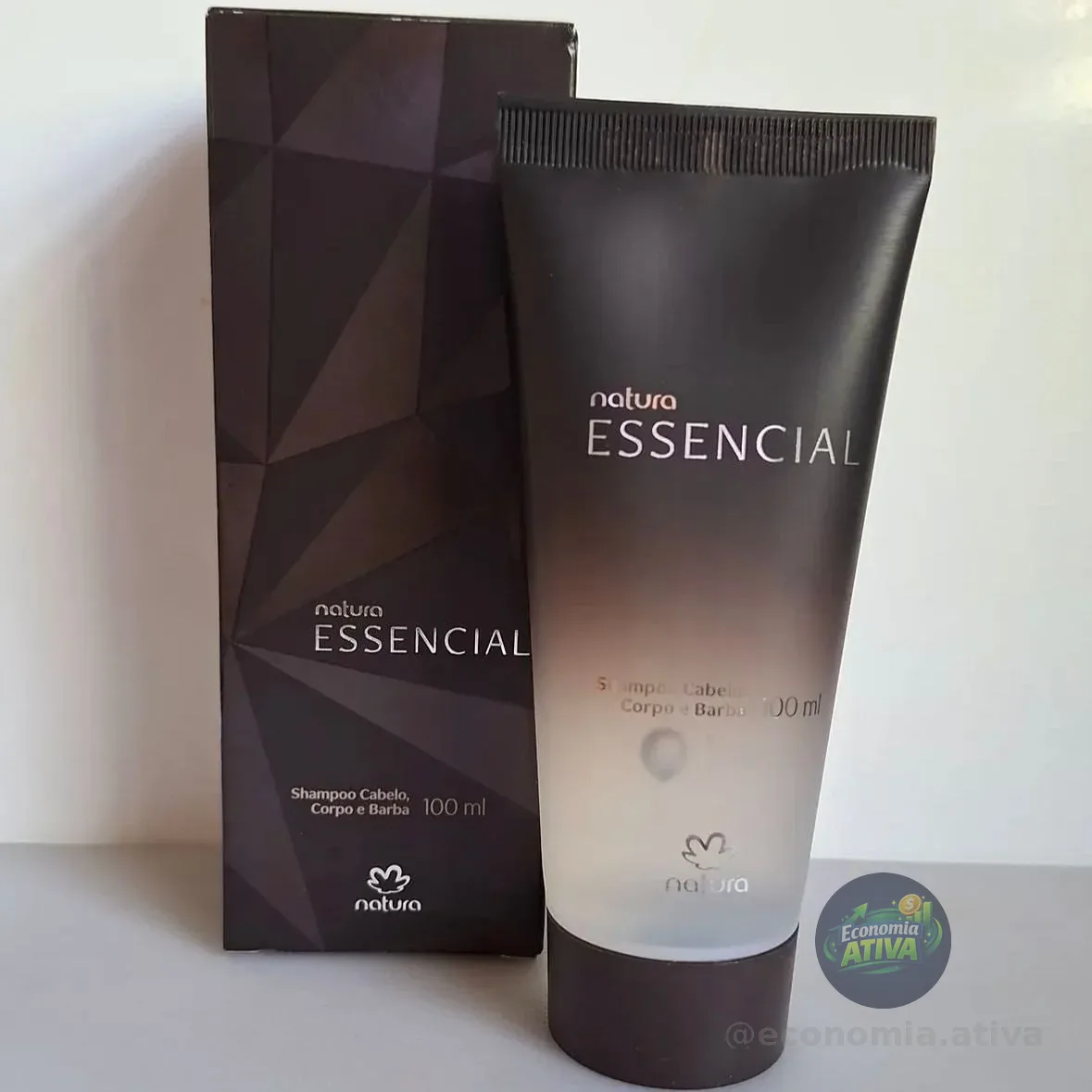Shampoo P/ Barbearia Cabelo Barba E Corpo Essencial Natura