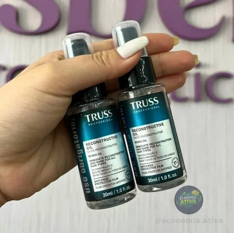 Truss Óleo Reconstrutor Uso Obrigatório 30ml