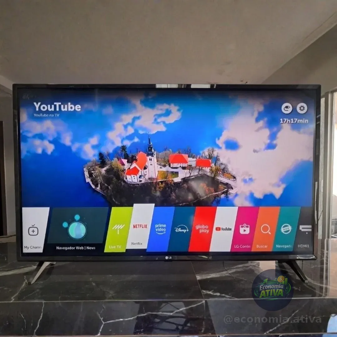 Smart TV 43' LG 43AU801C0SA 4K