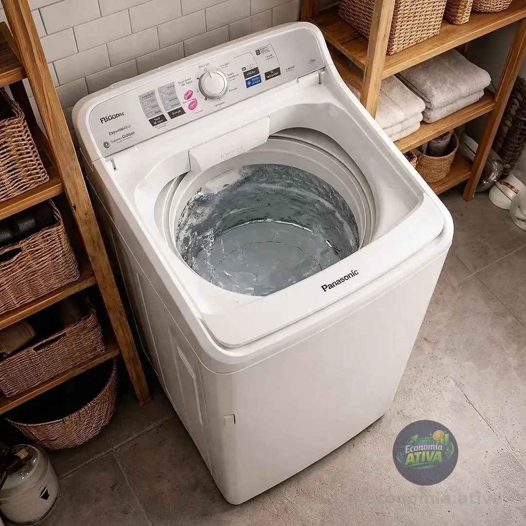 Panasonic Máquina de Lavar 15kg Branca NA-F150B1W 127V