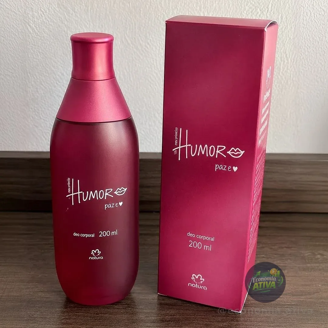 Body Splash Natura Humor Próprio Colônia Corporal Feminino 200ml