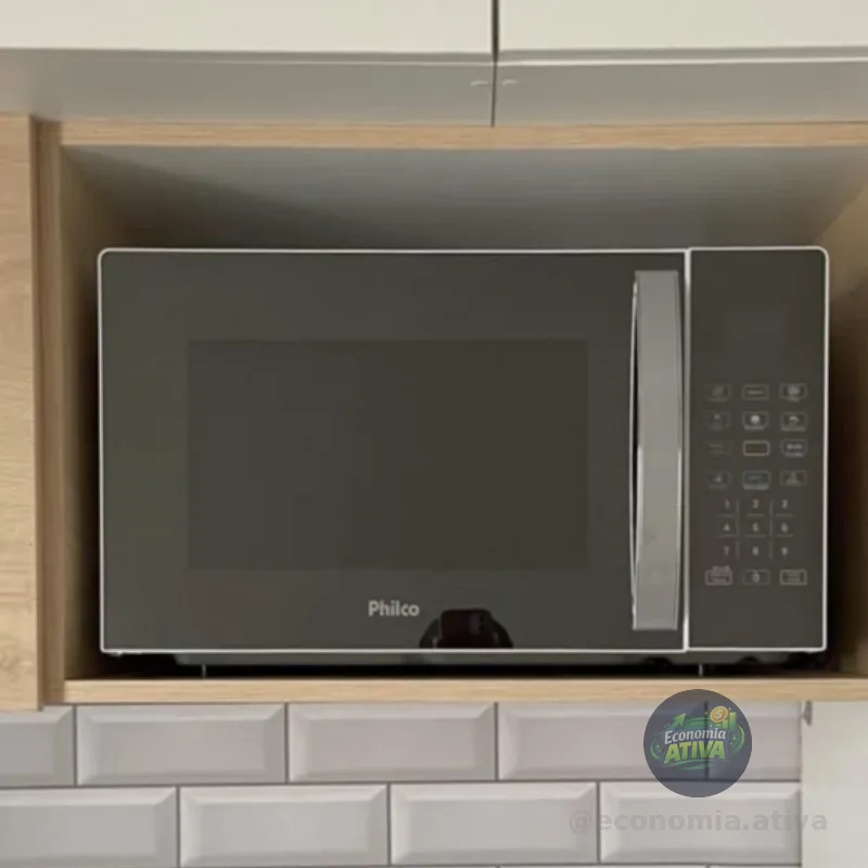 Micro-ondas 33L Philco Limpa Fácil PMO38E 1400W 220V