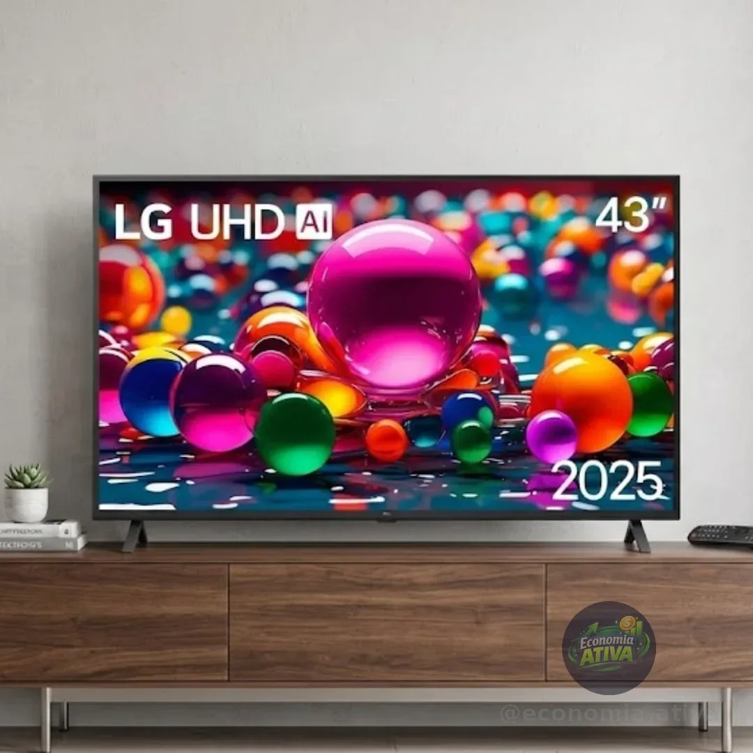 Smart TV 43' LG 43AU801C0SA 4K