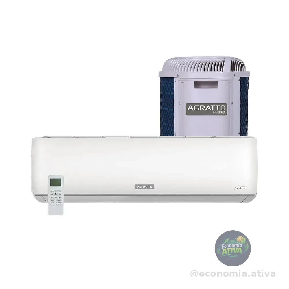 Ar Condicionado 12000 Btus Split Hi Wall Inverter Agratto Frio Zen Top 220v