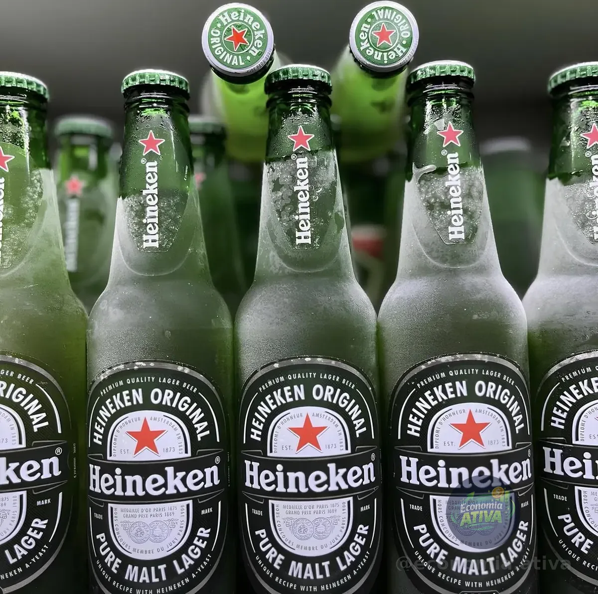 Cerveja Heineken Garrafa 600ml - 12 unid.