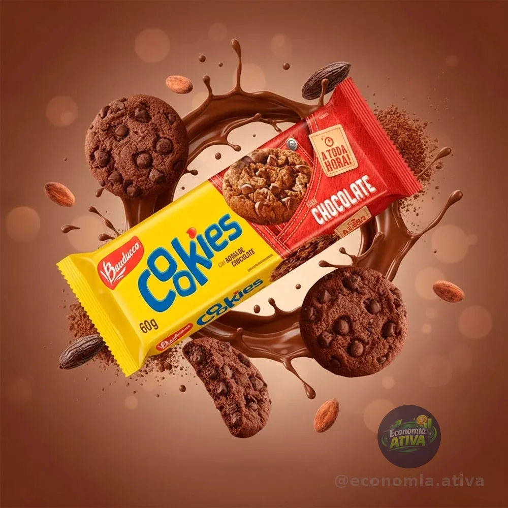 COOKIES CHOCOLATE 60G (Embalagem pode variar)