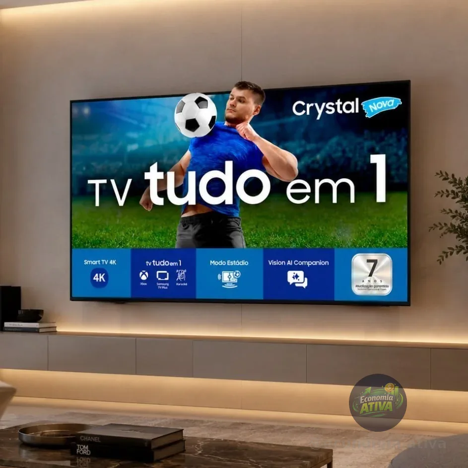Samsung Smart TV 58" Crystal UHD 4K U8500F 2025, Xbox Cloud Gaming