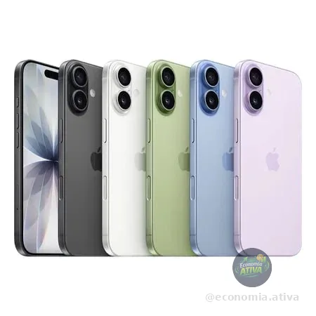 iPhone 17 5G 256GB Novo Original Nota Fiscal 1 ano Garantia Apple