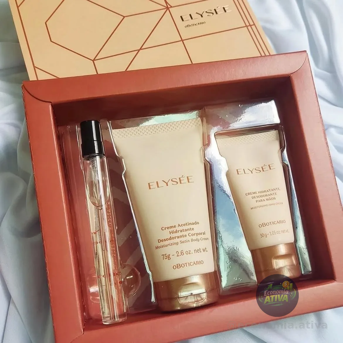 Kit Presente Elysee Boticario - 3 Itens