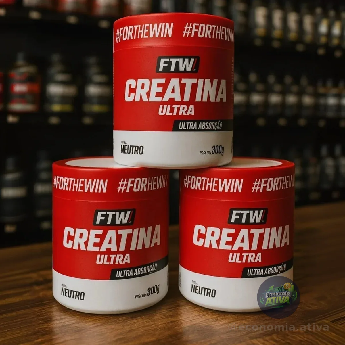 Creatina Ultra 300g Pote - FTW