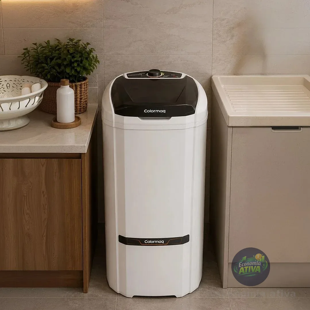 Lavadora Semiautomática Lcs 10kg Branca Colormaq 110v Branco
