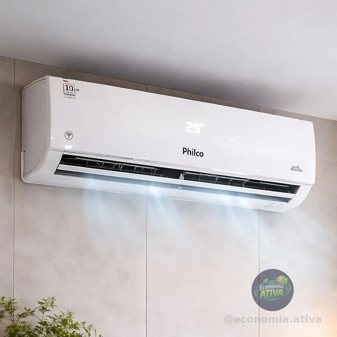 Ar Condicionado Split Hi Wall Philco 12000 BTU/h Frio PAC12FI – 220 Volts