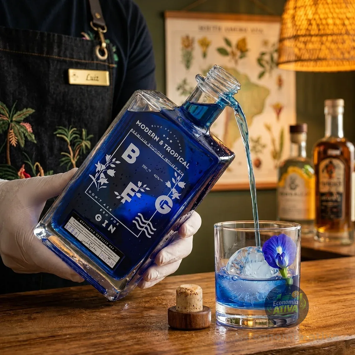 BEG - Modern & Tropical Gin 750ml
