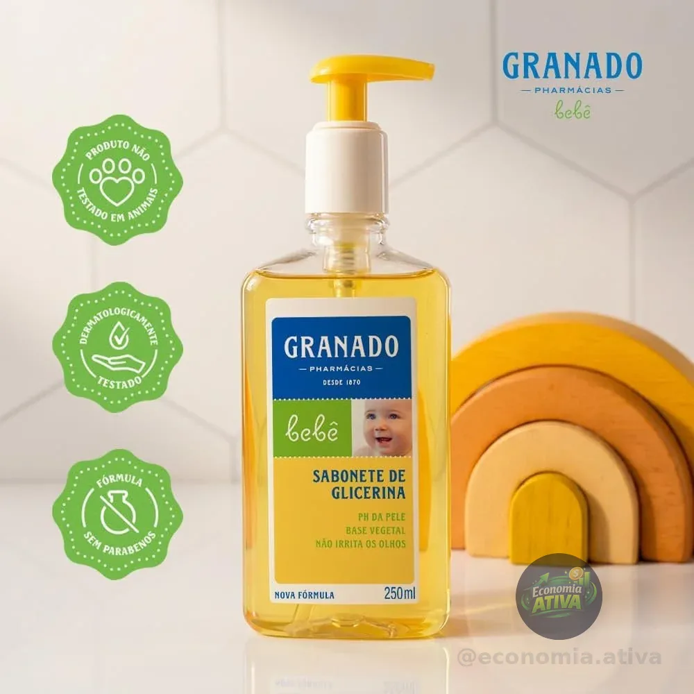 - Granado Sabonete Líquido Glicerinado Bebê, 250ml