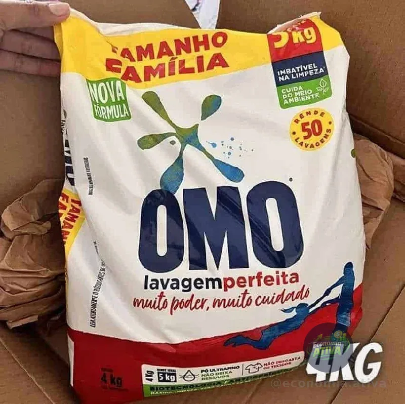 Omo Sabão em Pó Lavagem Perfeita 4Kg