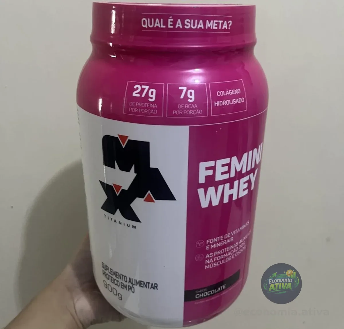 Femini Whey (900g) - Sabor Chocolate