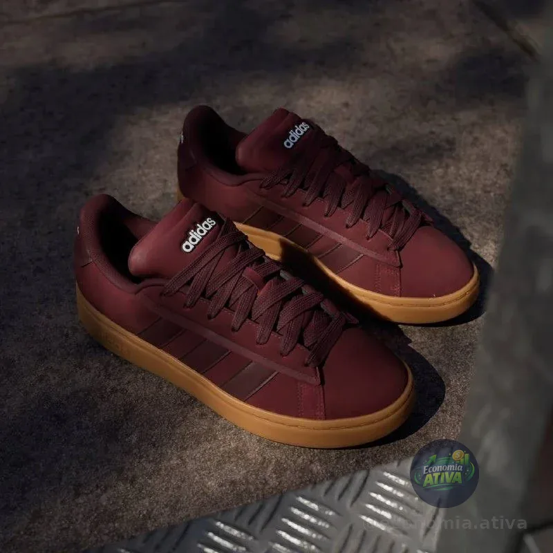 Tênis Couro Adidas Grand Court Alpha Masculino