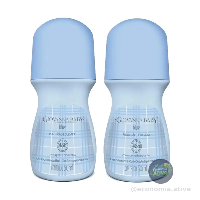 Giovanna Baby - Kit Giovanna Baby Desodorante Roll On Fem C/2 50Ml Blue