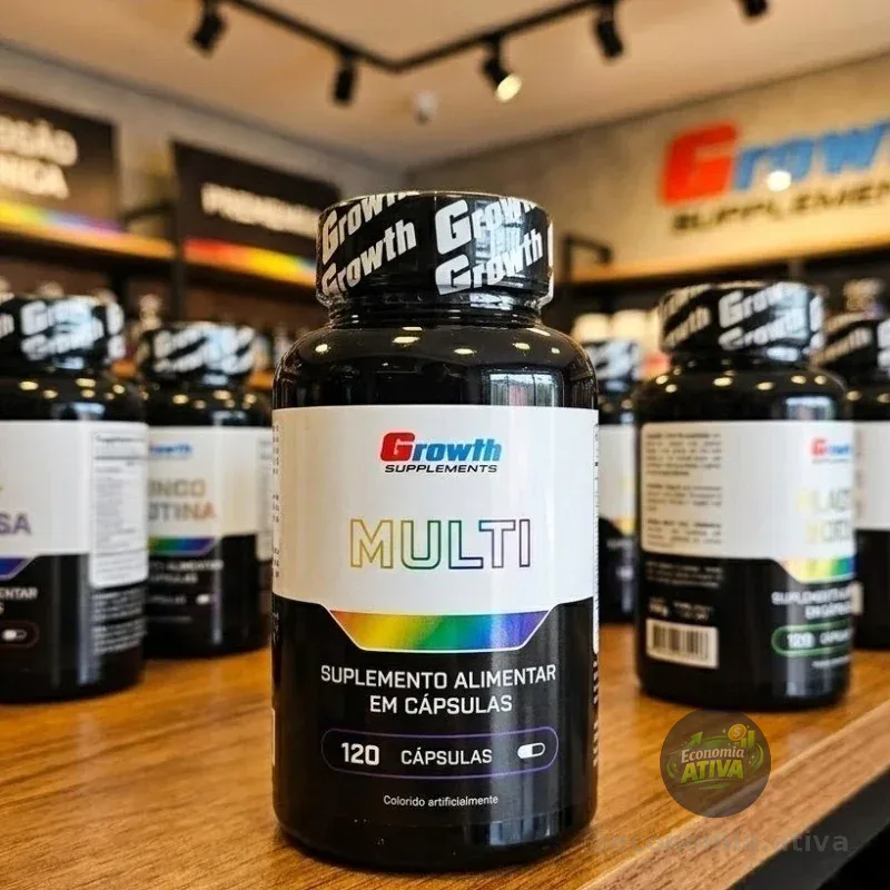 Multivitamínico 120 Cáps Growth Supplements