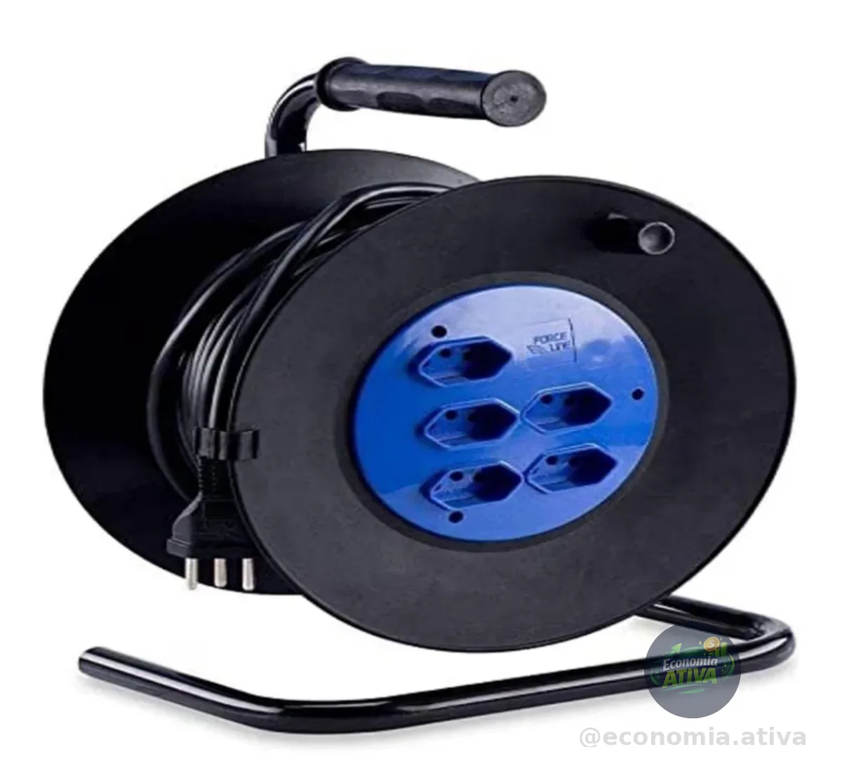 Extensão com Carretel 20M - 10A - 3X1,5Mm2 5T