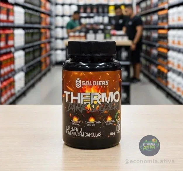 Termogênico Dark Cafeína 100% Importado Soldiers Nutrition