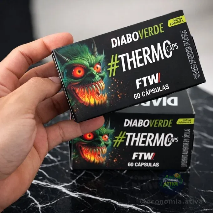 Termogênico ThermoCaps 200mg FTW 60 Cápsulas