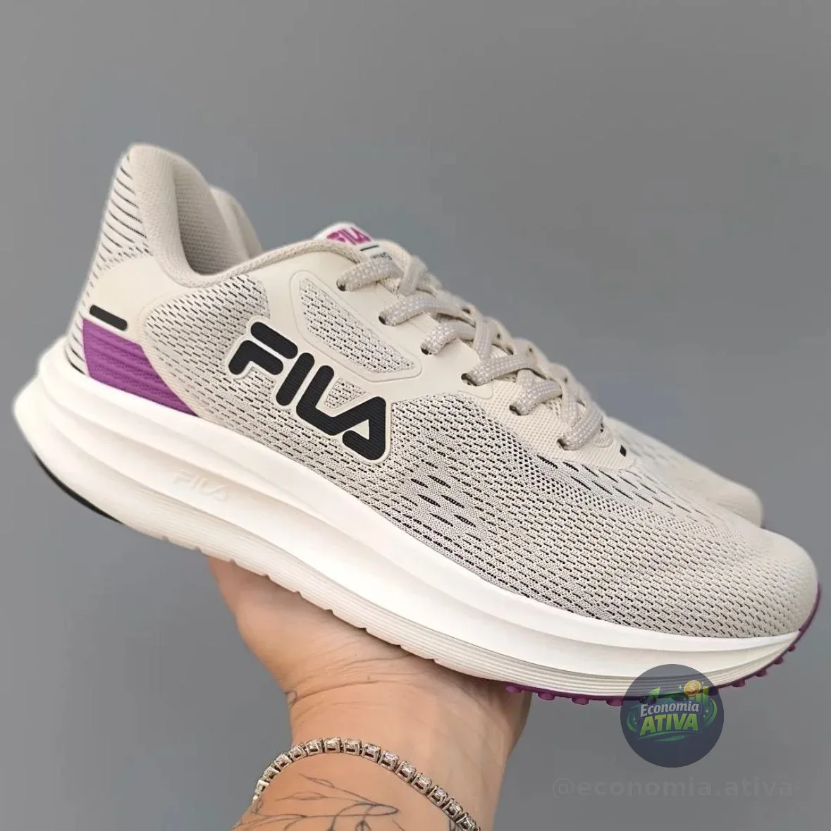 Tênis Feminino Fila Fastness Academia Caminhada Original