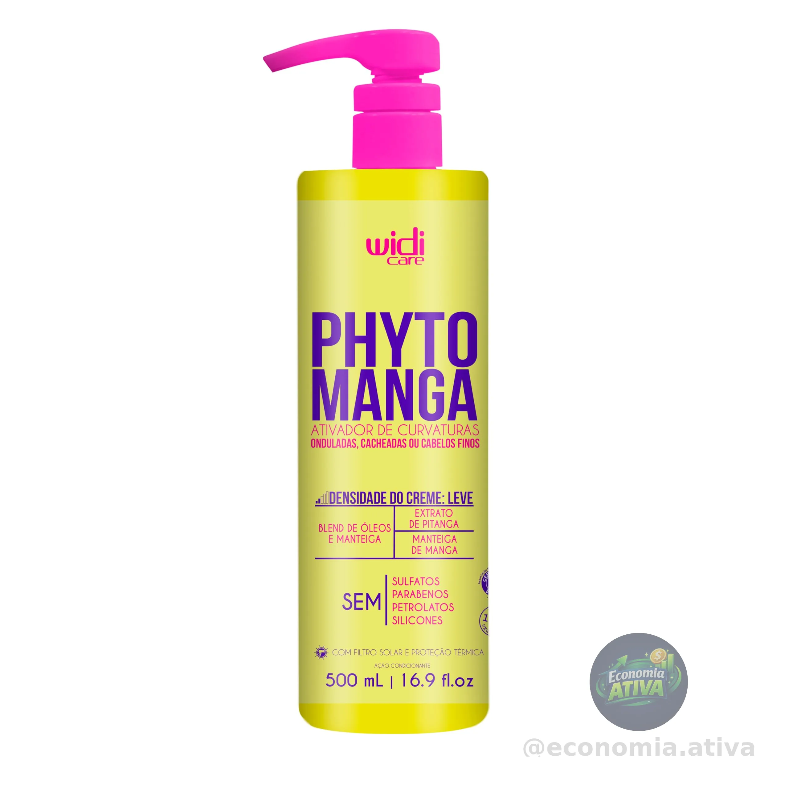 Widi Care Phytomanga Ativador de Curvaturas Efeito Leve 500ml